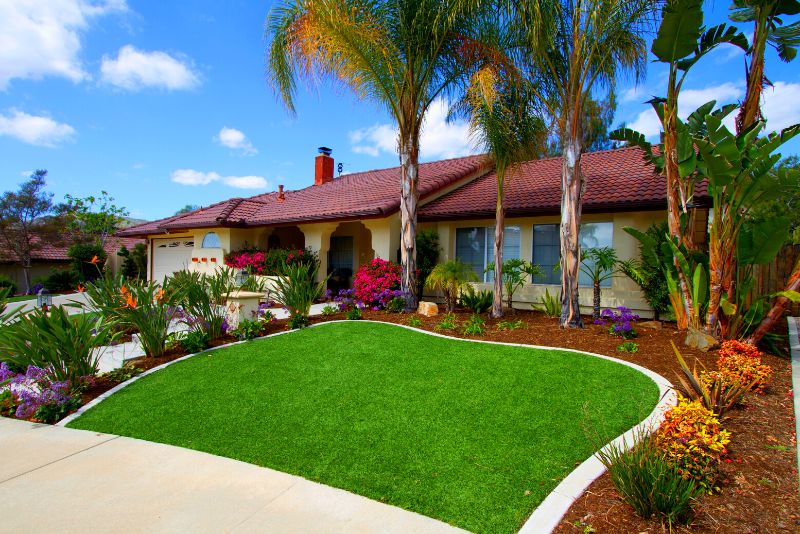 artificial grass mini lawn