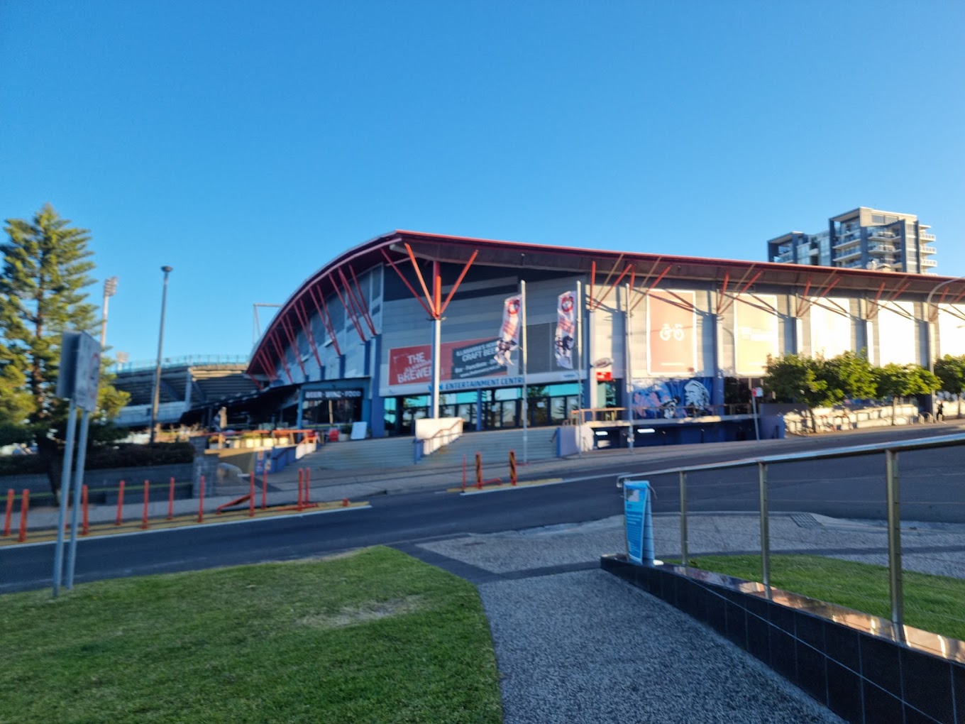WIN Sports & Entertainment Centres venue exterior in Wollongong