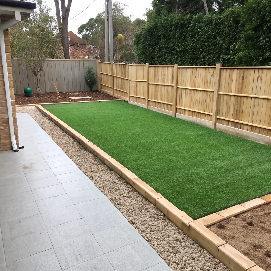 pet friendly synthetic grass dog run Dapto Wollongong